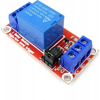 IP kamera Relé Elektroweb Reléový modul 1 kanál 12V 10A HL/LL