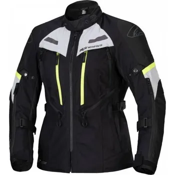Moto bunda Bunda STELLA BOGOTA PRO DRYSTAR, ALPINESTARS, dámská (černá/šedá/žlutá fluo) 2026 XL