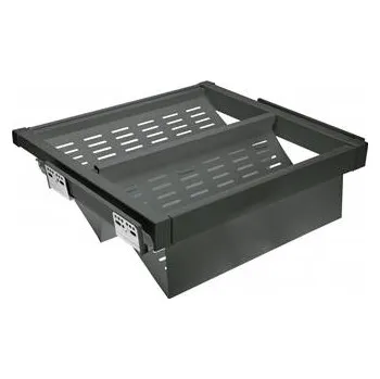 Botník GTV Zásuvka Elite na boty kovová 700 mm s funkcí tichého zavírání, šedá an