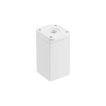 Stolová podnož GTV Noha dakp-26 80 mm (bílá) čtvercová 40x40