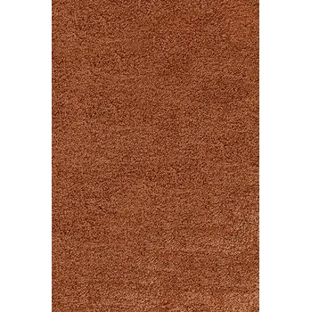 Koberec Kusový koberec Life Shaggy 1500 terra Varianta: Kulatý průměr 80 cm