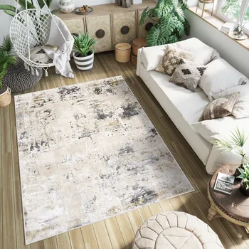 Koberec Moderní koberec Artemis - abstrakt 11 - béžový/hnědý Rozměr koberce: 80x150 cm