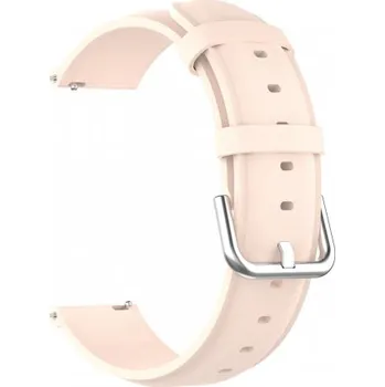 Řemínek na hodinky BSTRAP | BStrap Leather Lux reminek na Xiaomi Amazfit Stratos 2/2S/3, pink (SSG015C1104)
