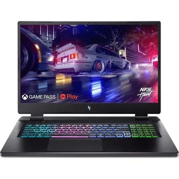 Notebook ACER NTB Nitro 17 (AN17-41-R7Z1),R5-7535HS,17.3"FHD,16GB,1TB SSD,RTX 4050,Linux,Black
