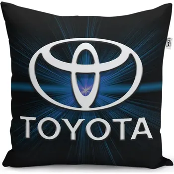Polštář Dekorační polštář Toyota Blue Glow - Sablio - 40x40 cm