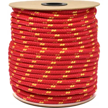 Lany Polypropylenové lano 16mm 30M pletené lano Polský Silné 2045kg