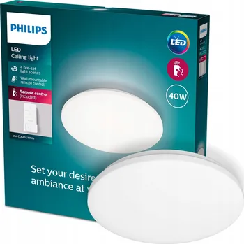 Stropní Svítidlo LED stropní svítidlo 40W 2700-6500K stmívatelná 47 cm + dálkový ovladač PHILIPS