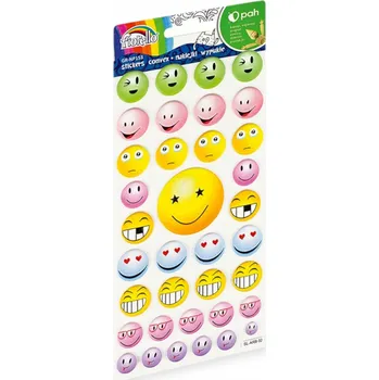 samolepka Samolepky Fiorello GR-NP153 smajlíci hvězdičky