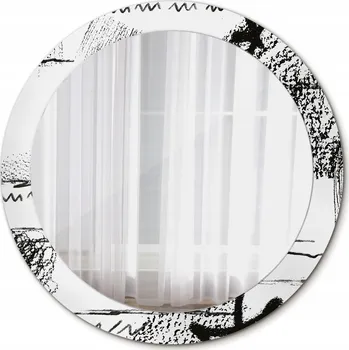 Zrcadlo Zrcadlo závěsné se skleněným rámem, Graffiti vzor 80