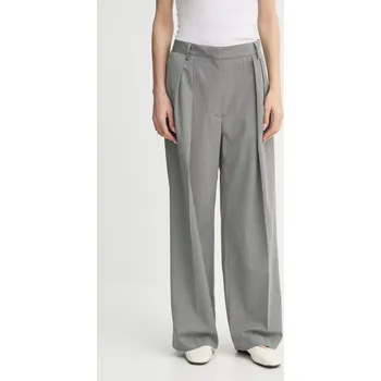 Kalhoty s příměsí vlny Day Birger et Mikkelsen Enzo DAY65243556 šedá 90X, vel. 40