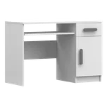 Nábytek PEGAS s.r.o. Psací stůl SMYK I - 08, Bílá Mat/Šedá