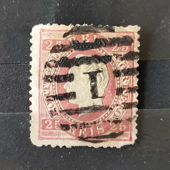 Sběratelství Známka Portugalsko, 25 R, Mi.38xB#