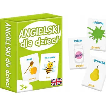 Desková hra Stolní hra Angličtina pro děti Mini 3+ vzdělávací hra pro děti, hra na učení angličtiny, angličtina pro děti, jazyková hra, vzdělávací hra Kangur