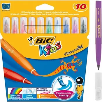 Sada 10 barevných fixů pro děti Fixy sada 10 barevné popisovače sada 10 barevných fixů, školní popisovače 10 ks