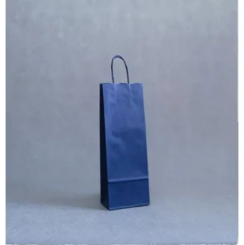 Obraz Ozdobná taška na narozeninový Dárek, pěkná tmavě modrá, 14x39 Cm, EKO, In Duplo