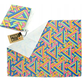 Utěrka Ručník z mikrovlákna utěrka 44x56 cm Trójkąty