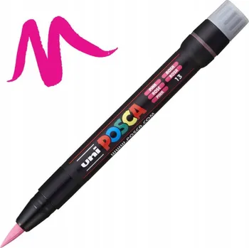 Precizní pigmentový fix Posca RŮŽOVÝ – barevné Fixy Uni, popisovač