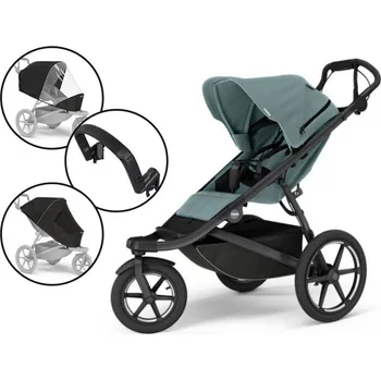 Kočárek Kočárek Thule Urban Glide 3 s originálním příslušenstvím Barva kočárku:: Mid Blue Magnetic