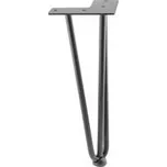 GTV Noha hairpin ARTO s kluzákem, 3 ramena, 10 x 304 mm, černá