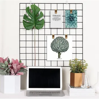 Obraz ASIR Nástěnná dekorace kov MŘÍŽKA 60 x 3 x 60 cm