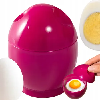Nádobí do mikrovlnné trouby Nádoba na vaření vajec v mikrovlnné troubě Rychlá vejce v tričku