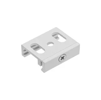 Nábytkové kování GTV Stropní upevnění pro 3fázové kolejnicové vedení, sada, bílá