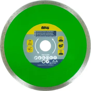 Řezný kotouč MAGG Diamantový kotouč celoobvodový 200x25,4mm