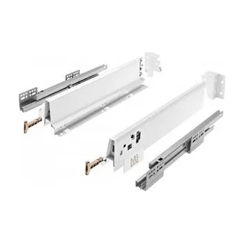 Nábytkové kování GTV Modern box čtvercový 400 mm nízký 40 kg bílý