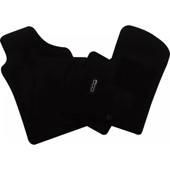 autokoberec Velurové Koberce Černé Fiat 500 50290525