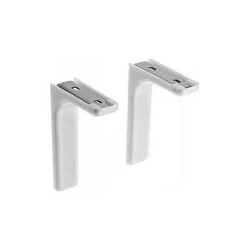 Nábytkové kování GTV Konzola stavební 12 cm bílá