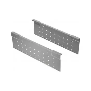 Nábytkové kování GTV Perforovaná boční strana 500 mm k vysoké zásuvce MODERN BOX SQUARE šed