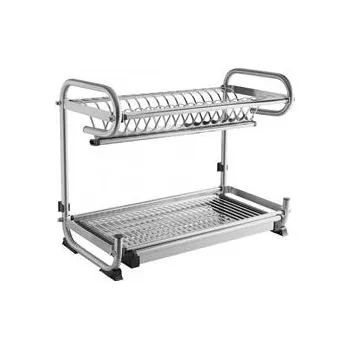 Odkapávač na nádobí GTV Dvojitý odkapávač D240*W482*H340, nerez