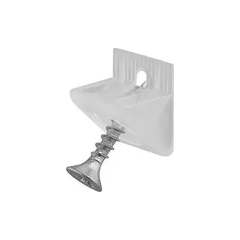 Nábytkové kování GTV Stabilizátor zadní stěny, průhledný se šroubem 3,5x20 (balení 1000 ks)