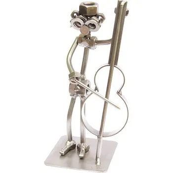 Kovová figurka - Kontrabas 17 cm
