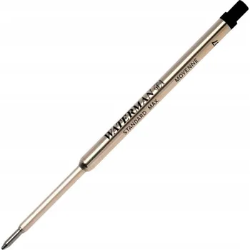 Náplň do psacích potřeb Náplň do pera Waterman, výměnná náplň do kuličkového pera, barva černá