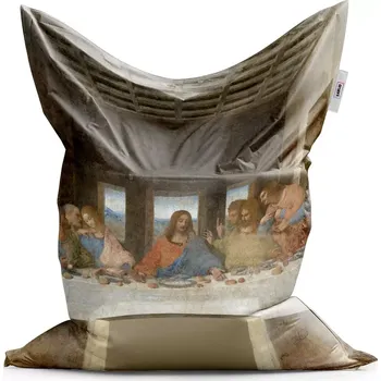 Sedací pytel Sablio Sedací vak Classic Poslední večeře - Leonardo da Vinci - 150x100 cm