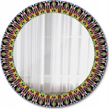 Zrcadlo Zrcadlo Kulaté Vzor mandala 60cm