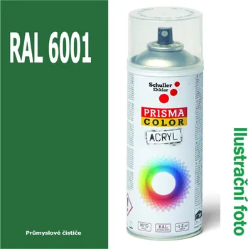 Barva ve spreji Schuller Eh'klar Sprej RAL 6001 barva zelená lesklá PRISMA COLOR 91321