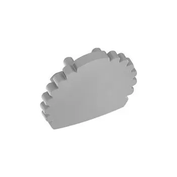 Nábytkové kování GTV GlaX profilová víčka stříbrná tyč (10 ks v blistru)