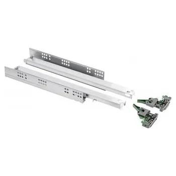 Nábytkové kování GTV Výsuv pro spodní montáž s tlumičem PRO L=450, 3D nastavení, synchroniz