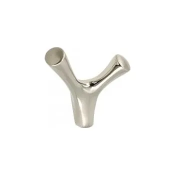 Nábytkové kování GTV TORNA závěs, dvojitý, ZnAl, broušená ocel