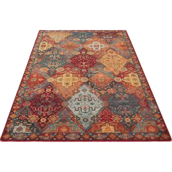 Koberec Kusový koberec vlněný Dywilan Omega Torino Rubin Vícebarevný Rozměr: 135x200 cm