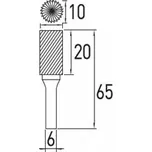 HOEGERT Stopková fréza 10x20 mm