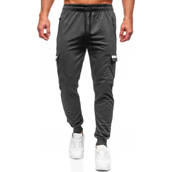 Denley pánské tepláky šedé velikost XXL