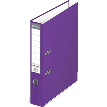 FIALOVÝ ŠANON Dvoukroužkový KANCELÁŘSKÝ A4/75K Kvalitní ŠANONY