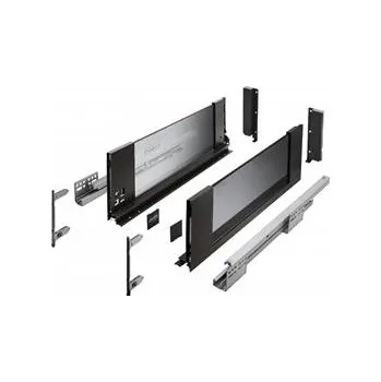 Elektrická zásuvka GTV Zásuvka AXIS PRO H=167, L=300, tlume-dovírání, bočnice se sklem, č