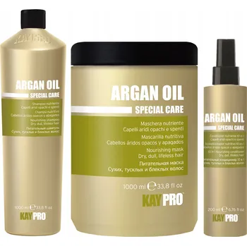 Šampon Sada na vlasy KayPro Argan Oil Šampon + Maska 2x1000 ml + Kondicionér 200 Ml