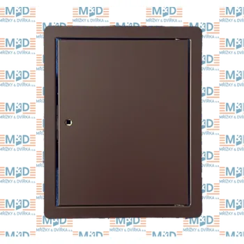 Revizní dvířka Revizní dvířka 150x300 mm hnědá (150*300 mm revizní dvířka hnědá)