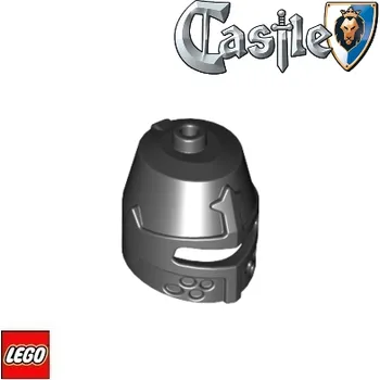 Stavebnice LEGO LEGO® Příslušenství k figurkám LEGO rytířská HELMA / 89520 Barva: Černá 89520