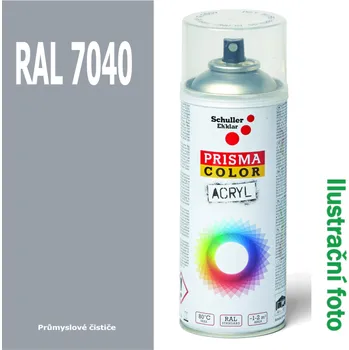 Barva ve spreji Schuller Eh'klar Sprej RAL 7040 barva hliníkově šedá lesklá PRISMA COLOR 91343